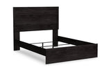Belachime Charcoal Queen Panel Bed from Ashley - Luna Furniture