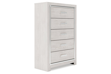 Altyra White Chest of Drawers from Ashley - Luna Furniture