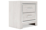 Altyra White Nightstand from Ashley - Luna Furniture