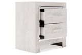 Altyra White Nightstand from Ashley - Luna Furniture