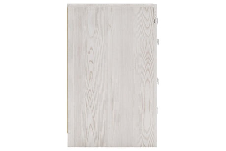 Altyra White Nightstand from Ashley - Luna Furniture