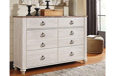 Willowton Two-tone Dresser -  - Luna Furniture