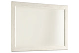 Willowton Whitewash Bedroom Mirror (Mirror Only) from Ashley - Luna Furniture