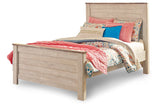 Willowton Whitewash Full Panel Bed -  - Luna Furniture
