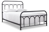 Nashburg Black Full Metal Platform Bed from Ashley - Luna Furniture