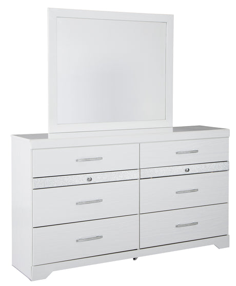 Jallory White Mirror (Mirror Only) from Ashley - Luna Furniture