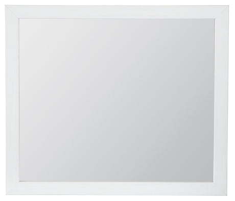 Jallory White Mirror (Mirror Only) from Ashley - Luna Furniture
