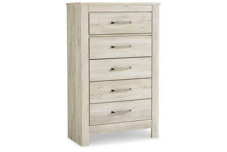 Bellaby Whitewash Chest of Drawers -  - Luna Furniture
