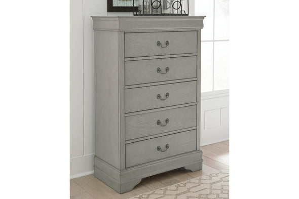 Kordasky Gray Chest of Drawers