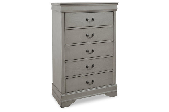 Kordasky Gray Chest of Drawers