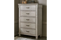 Hollentown Whitewash Chest of Drawers