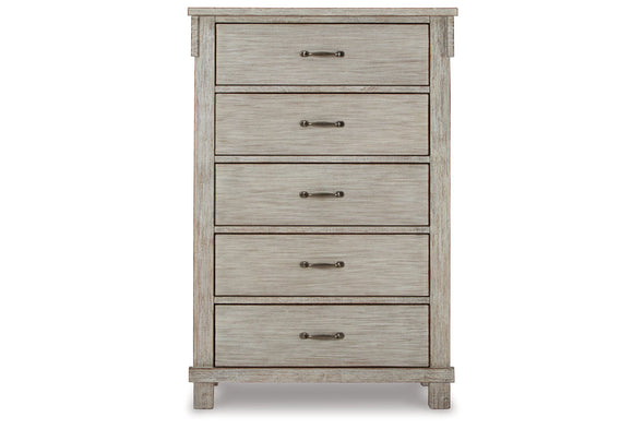 Hollentown Whitewash Chest of Drawers