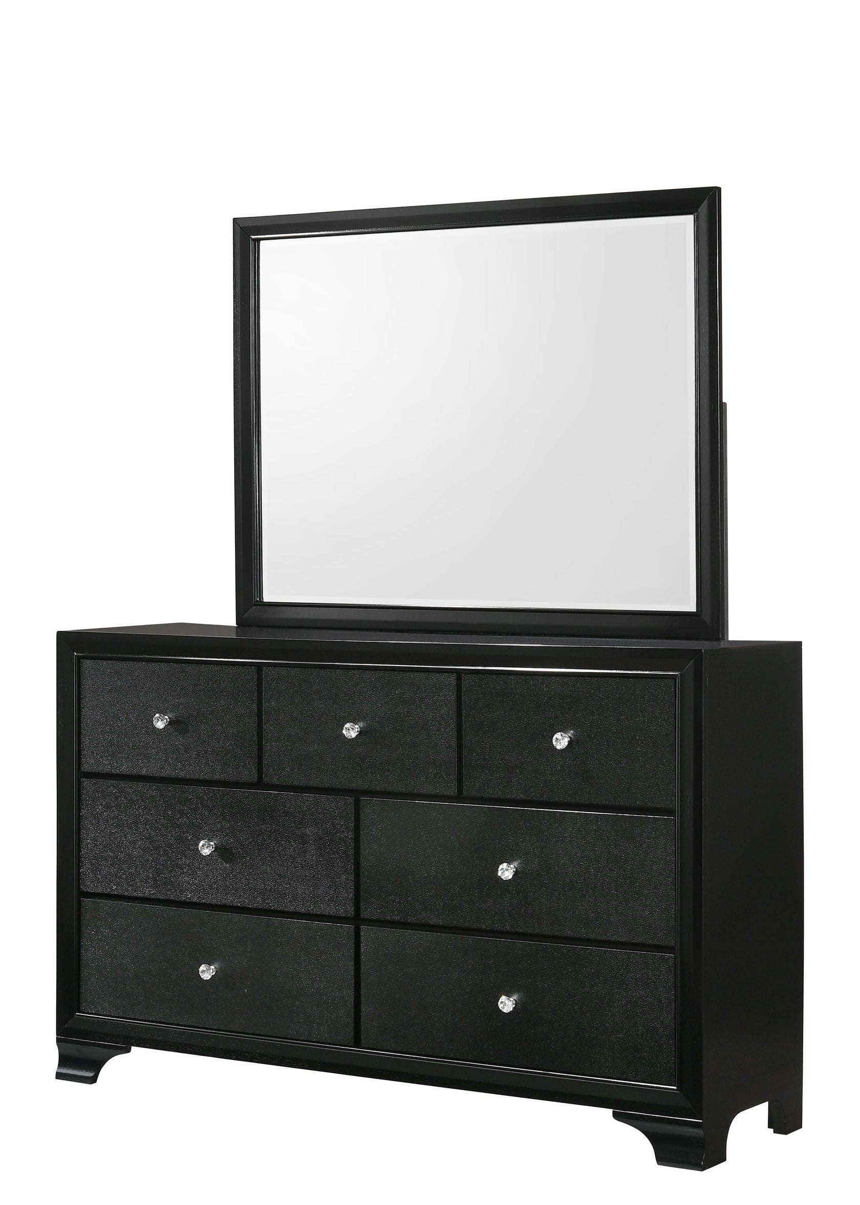 Micah Black Dresser from Crown Mark - Luna Furniture