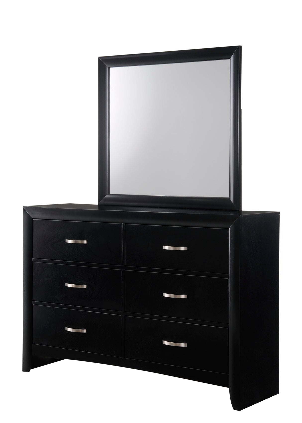 Galinda Black Bedroom Mirror (Mirror Only) from Crown Mark - Luna Furniture