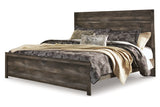 Wynnlow Gray King Panel Bed from Ashley - Luna Furniture