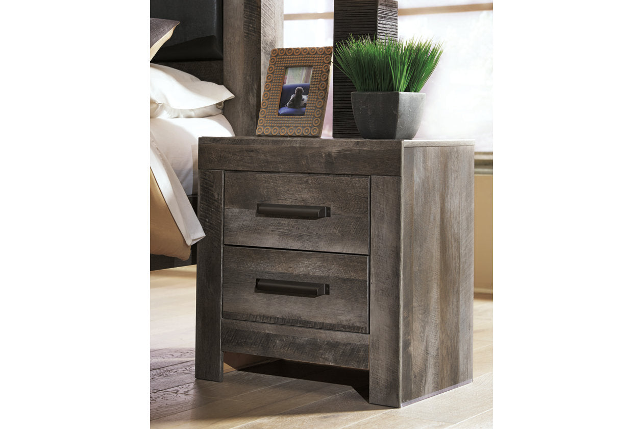 Wynnlow Gray Nightstand from Ashley - Luna Furniture
