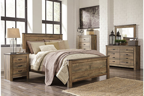 Trinell Brown Nightstand from Ashley - Luna Furniture