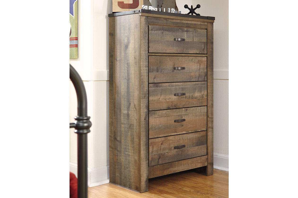 Trinell Brown Chest of Drawers from Ashley - Luna Furniture