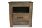 Trinell Brown Nightstand from Ashley - Luna Furniture