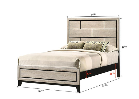 Akerson Chalk Panel Youth Bedroom Set - Luna Furniture