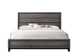 Akerson Gray King Panel Bed from Crown Mark - Luna Furniture