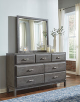Caitbrook Gray Bookcase Storage Youth Platform Bedroom Set from Ashley - Luna Furniture