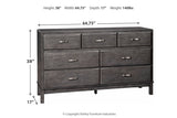 Caitbrook Gray Dresser from Ashley - Luna Furniture