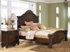 North Shore Dark Brown Panel Bedroom Set - Luna Furniture