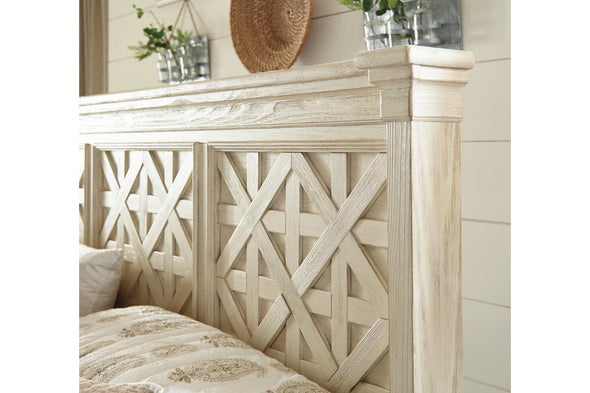 Bolanburg Antique White Queen Panel Bed