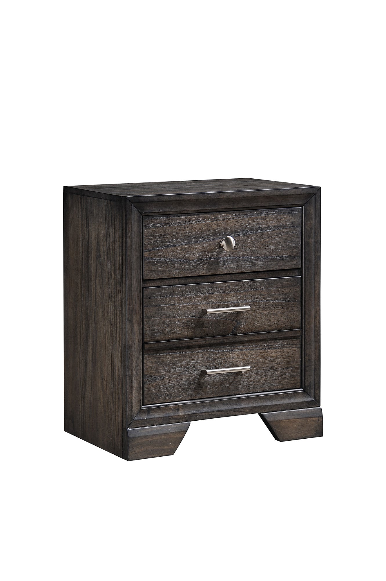 Jaymes Gray Nightstand - Luna Furniture