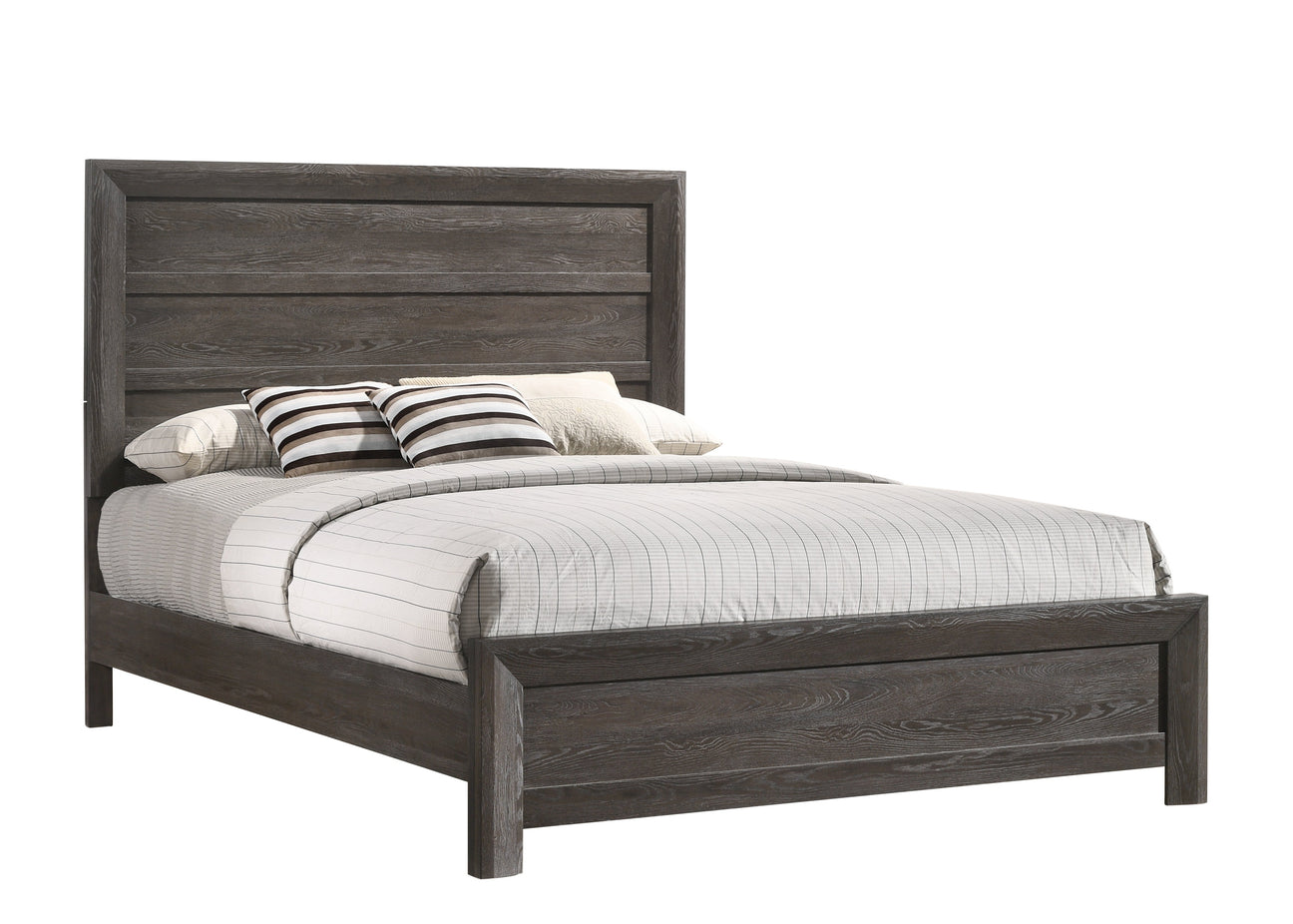 Adelaide Brown King Panel Bed from Crown Mark - Luna Furniture