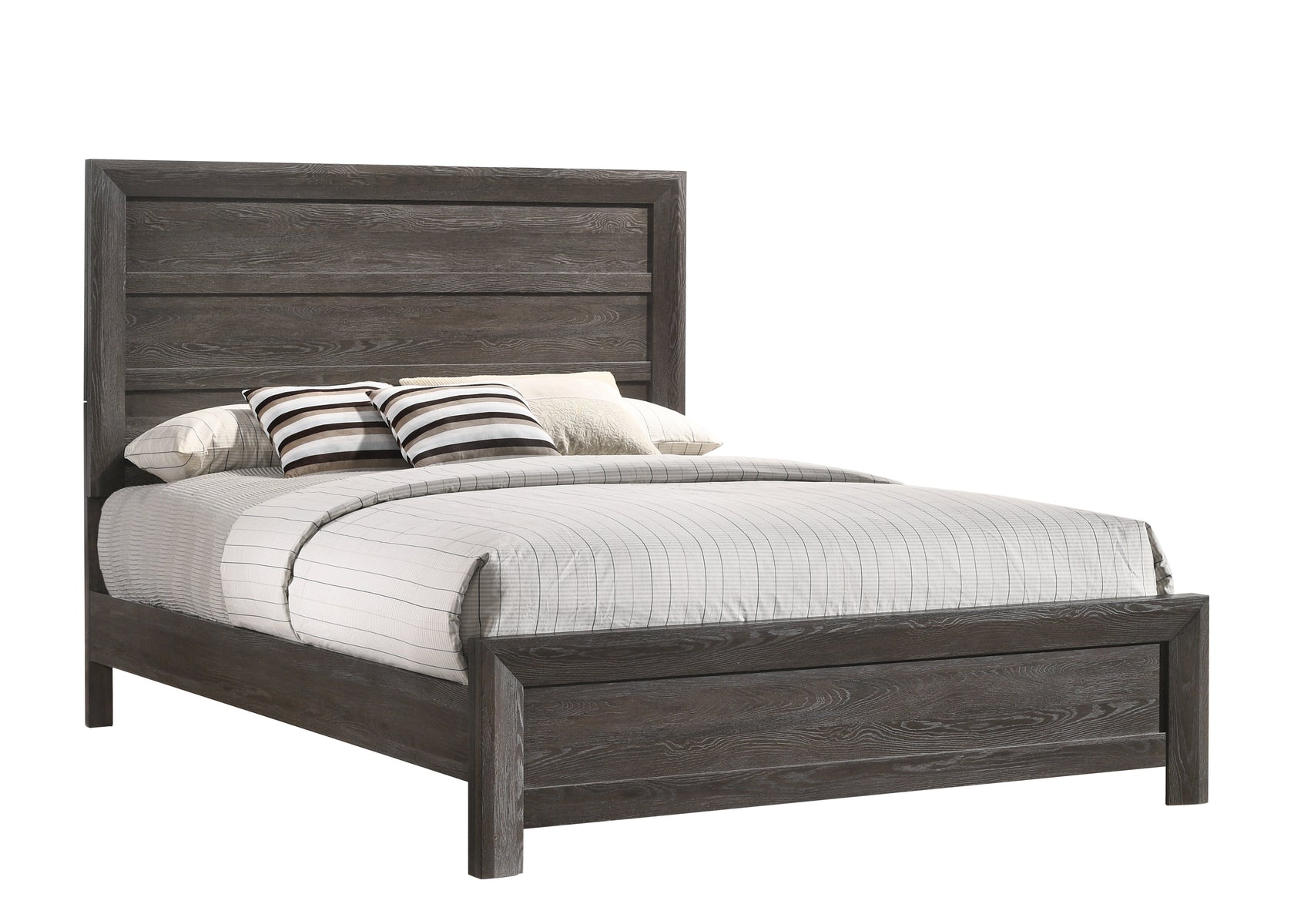 Adelaide Brown King Panel Bed from Crown Mark - Luna Furniture