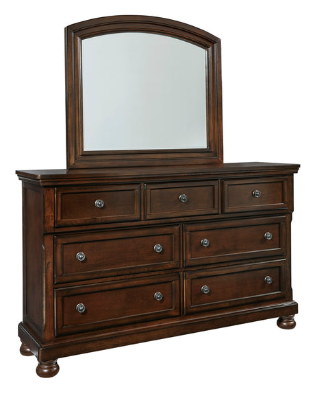 Porter Rustic Brown Panel Bedroom Set from Ashley - Luna Furniture