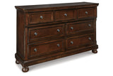 Porter Rustic Brown Dresser from Ashley - Luna Furniture