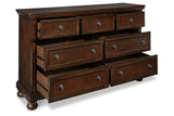 Porter Rustic Brown Dresser from Ashley - Luna Furniture