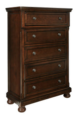 Porter Rustic Brown Panel Bedroom Set from Ashley - Luna Furniture