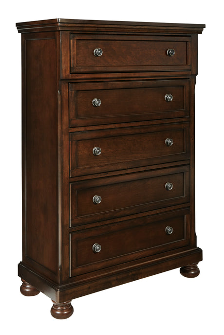 Porter Rustic Brown Panel Bedroom Set from Ashley - Luna Furniture
