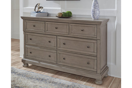 Lettner Light Gray Dresser from Ashley - Luna Furniture