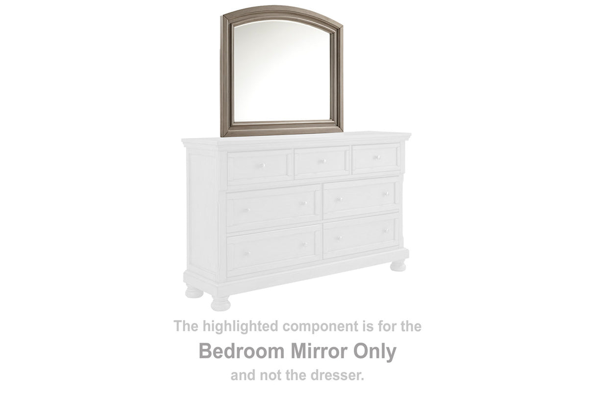 Lettner Light Gray Bedroom Mirror (Mirror Only) from Ashley - Luna Furniture