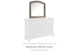Lettner Light Gray Bedroom Mirror (Mirror Only) from Ashley - Luna Furniture