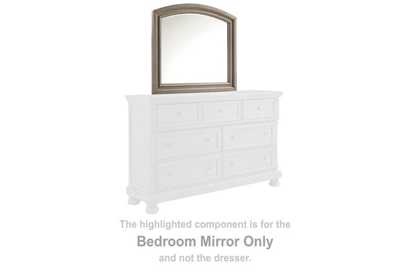 Lettner Light Gray Bedroom Mirror (Mirror Only)