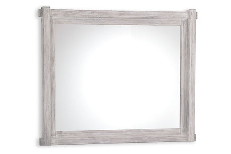 Brashland White Bedroom Mirror (Mirror Only) -  - Luna Furniture