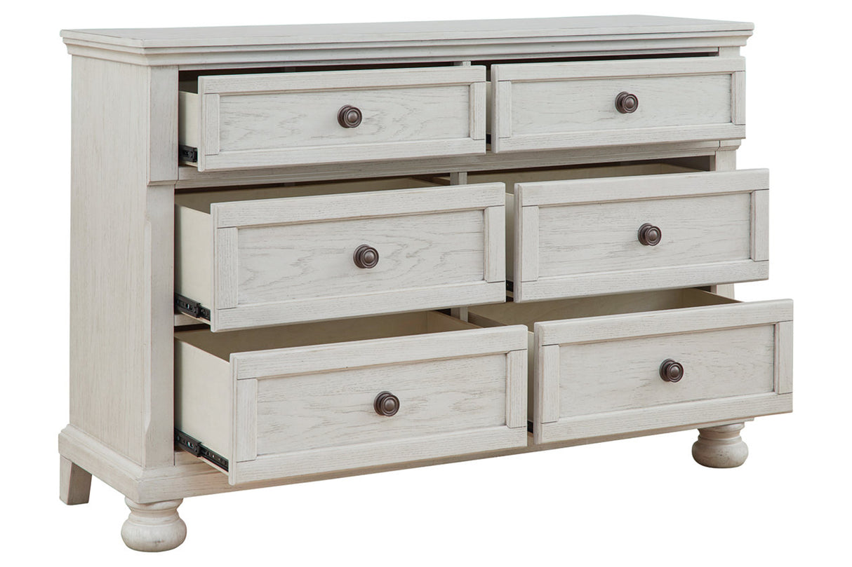 Robbinsdale Antique White Dresser from Ashley - Luna Furniture