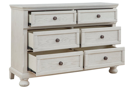 Robbinsdale Antique White Dresser from Ashley - Luna Furniture