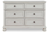 Robbinsdale Antique White Dresser from Ashley - Luna Furniture