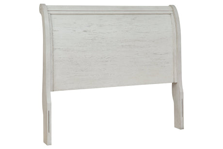 Robbinsdale Antique White Full Sleigh Headboard from Ashley - Luna Furniture