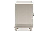 Chevanna Platinum Nightstand from Ashley - Luna Furniture