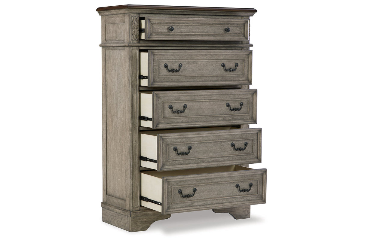 Lodenbay Two-tone Chest of Drawers