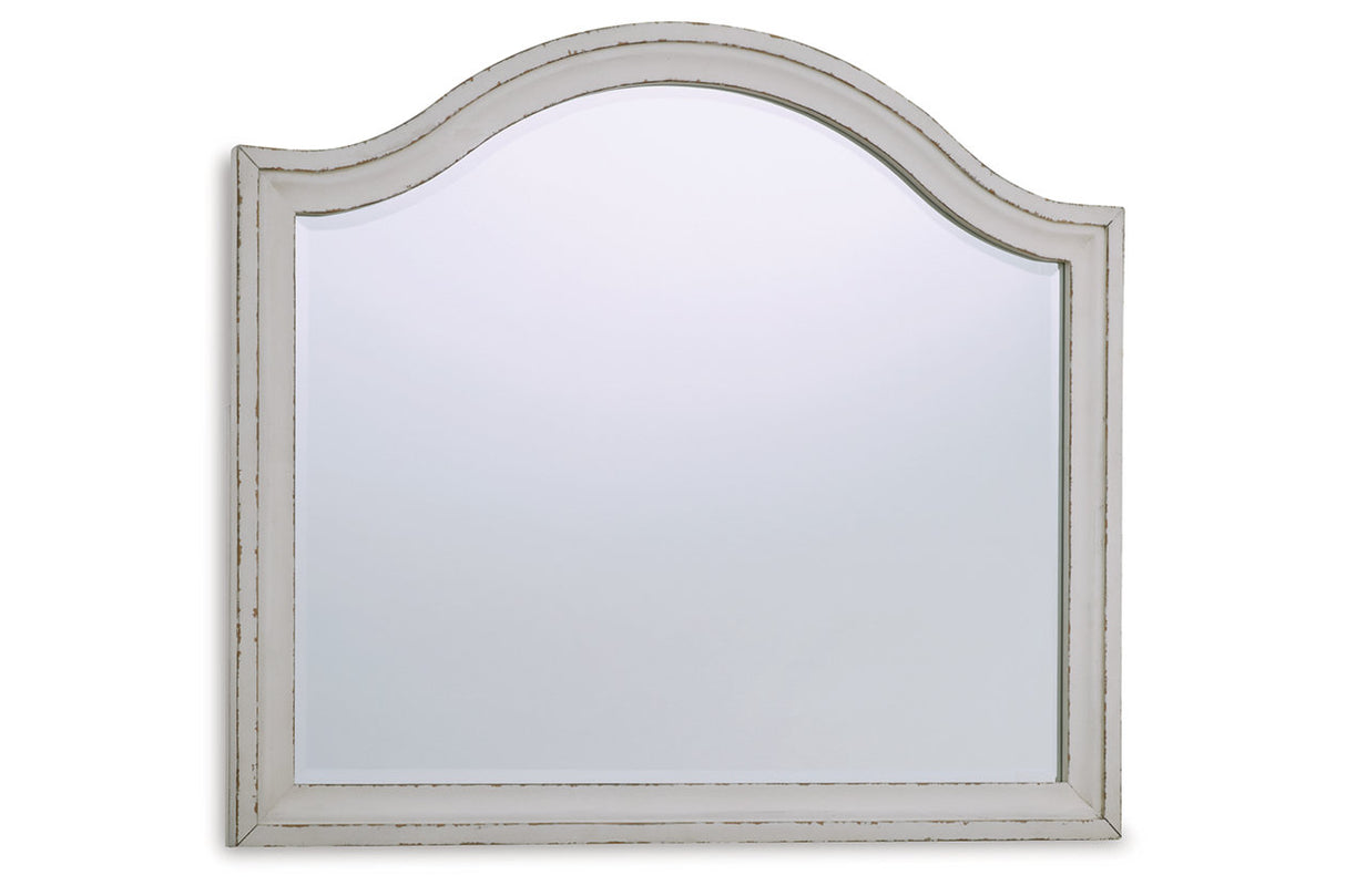 Brollyn Chipped White Bedroom Mirror (Mirror Only)