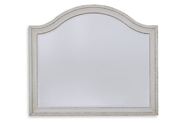 Brollyn Chipped White Bedroom Mirror (Mirror Only)